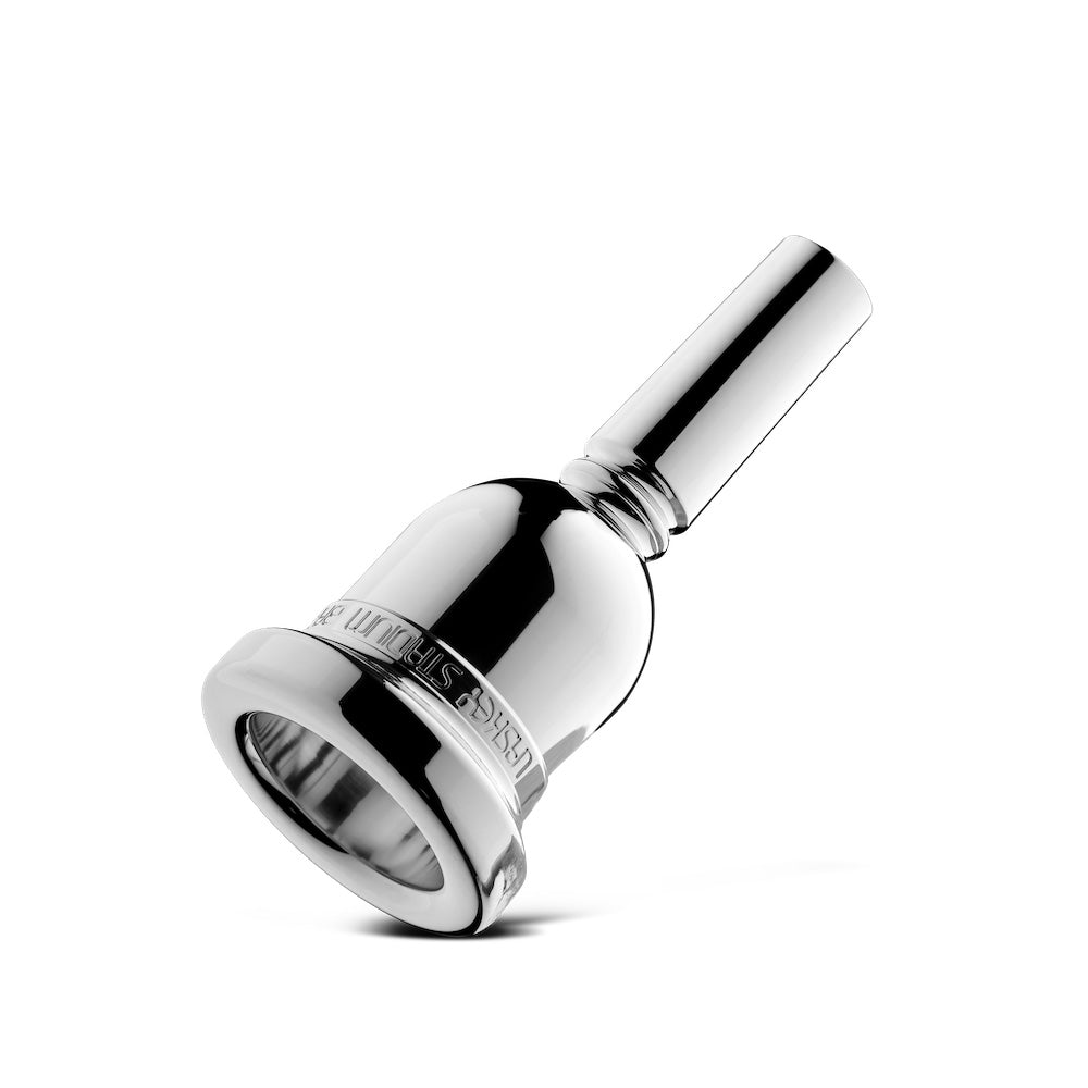 Laskey Silver-Plated Tuba Mouthpiece (European Shank) - 32H